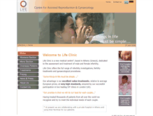 Tablet Screenshot of lifeclinic.gr